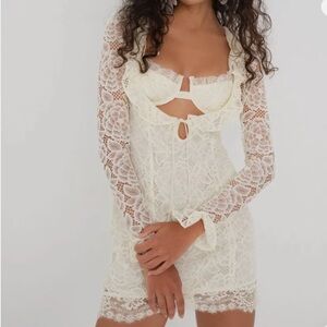 NWT For Love & Lemons Tulip Dress size S